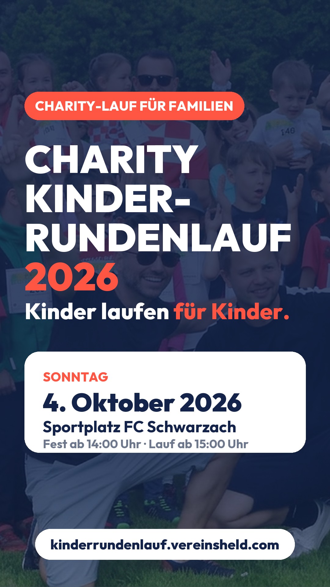WhatsApp-Status: Charity-Kinderrundenlauf 2026
