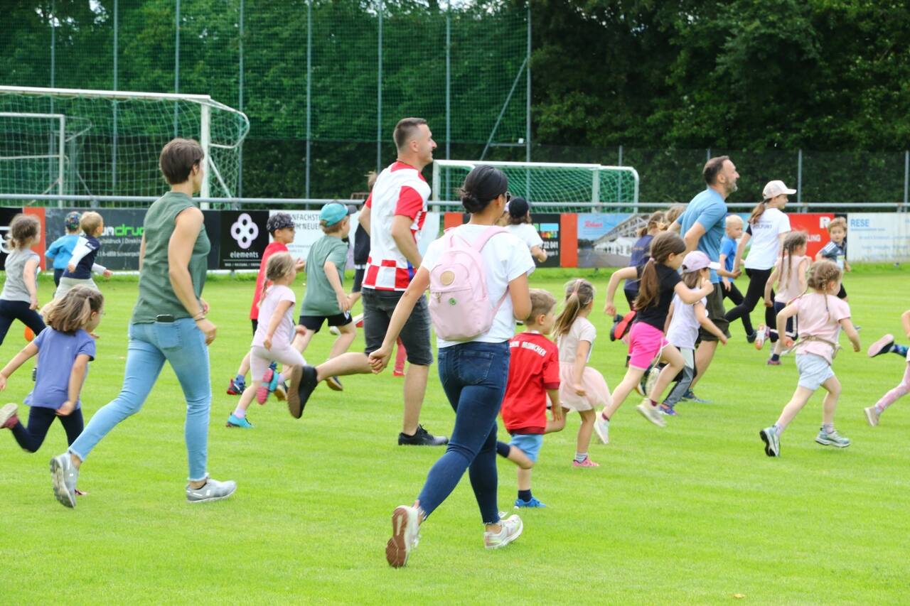 Eindruck vom Kinderrundenlauf