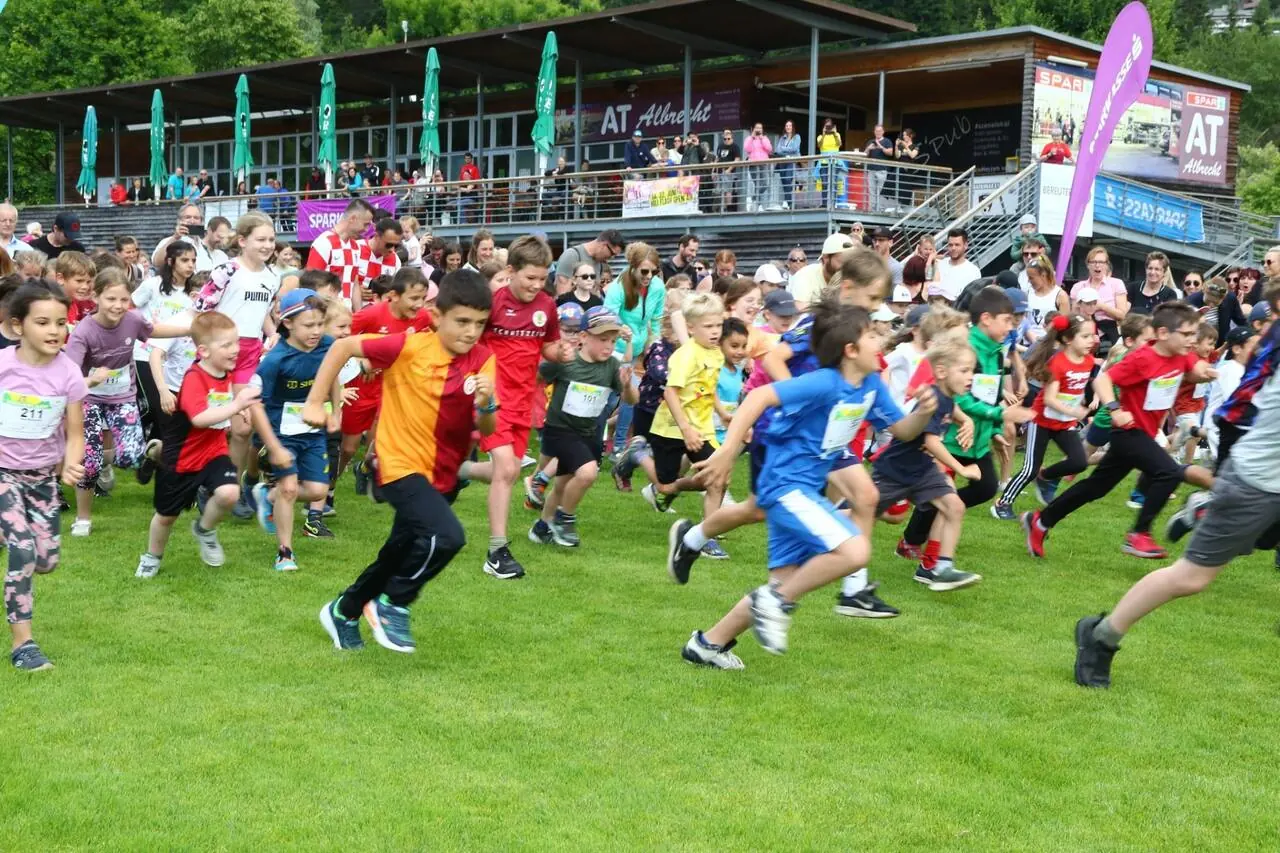 Eindruck vom Charity-Kinderrundenlauf
