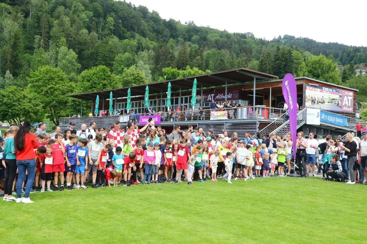 Eindruck vom Charity-Kinderrundenlauf