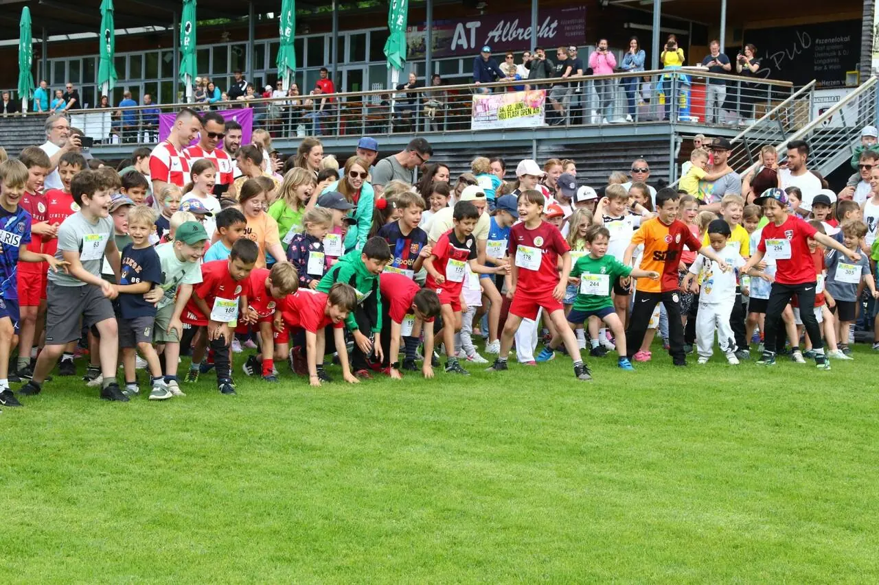 Eindruck vom Charity-Kinderrundenlauf