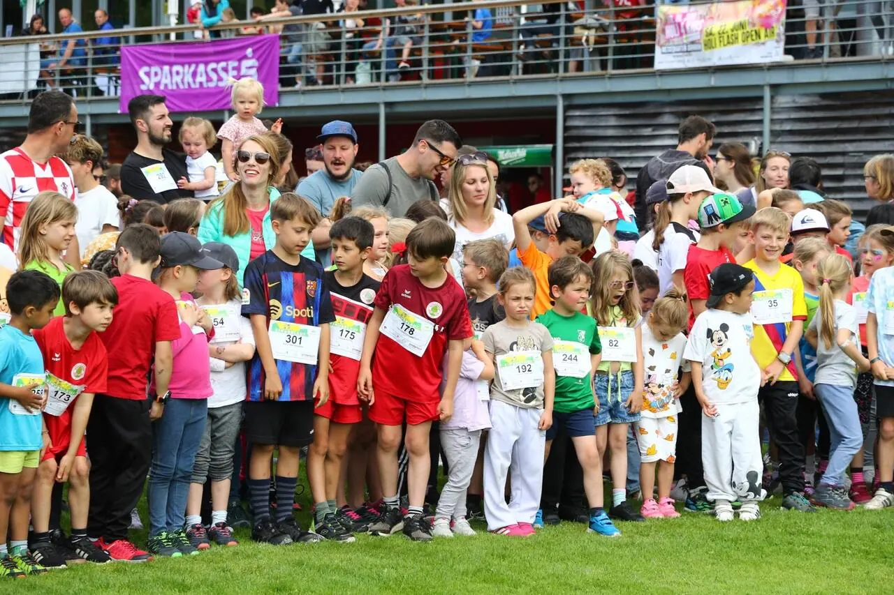 Eindruck vom Charity-Kinderrundenlauf