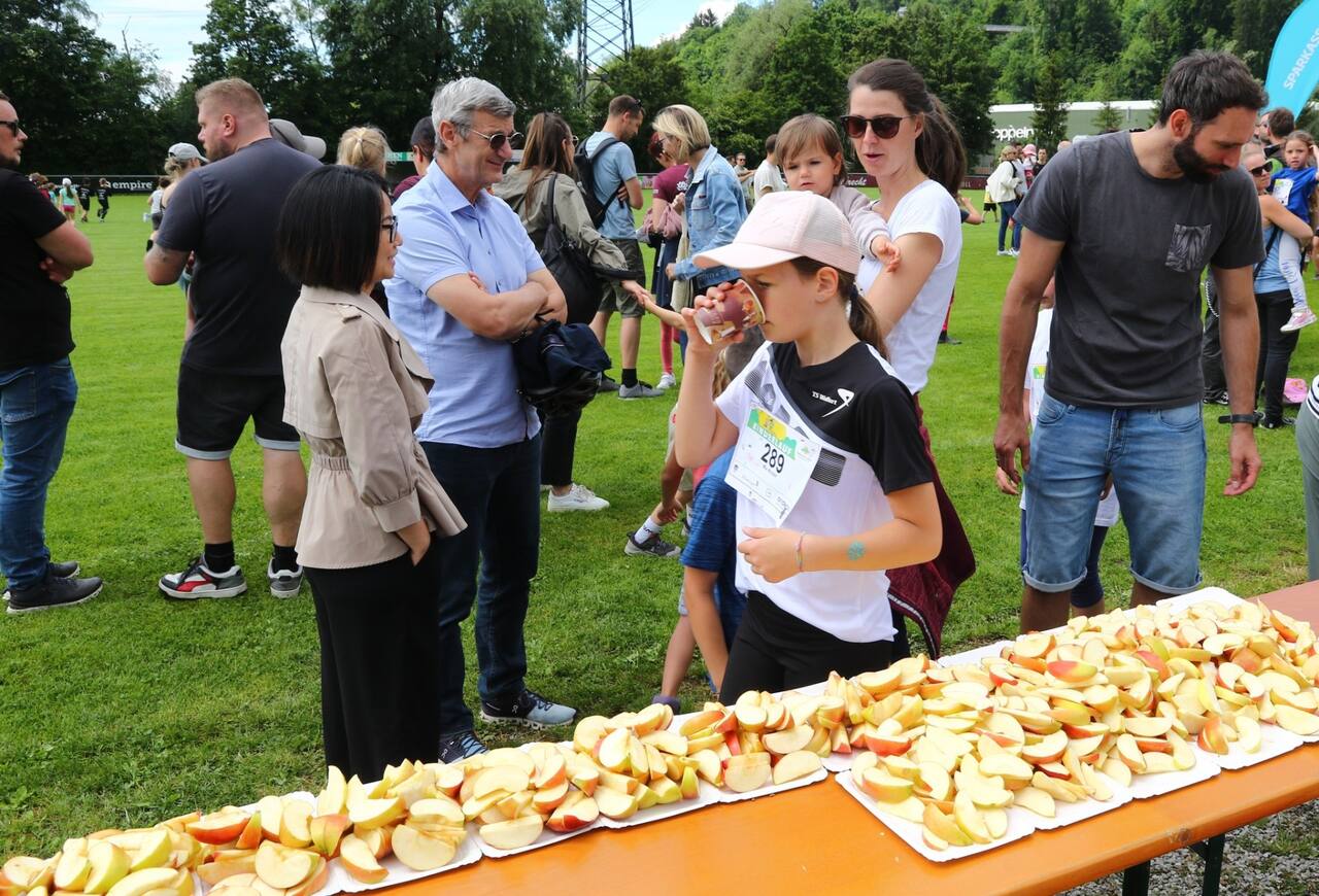 Eindruck vom Kinderrundenlauf
